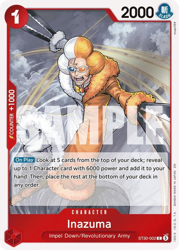Inazuma - ST30-002 - Common