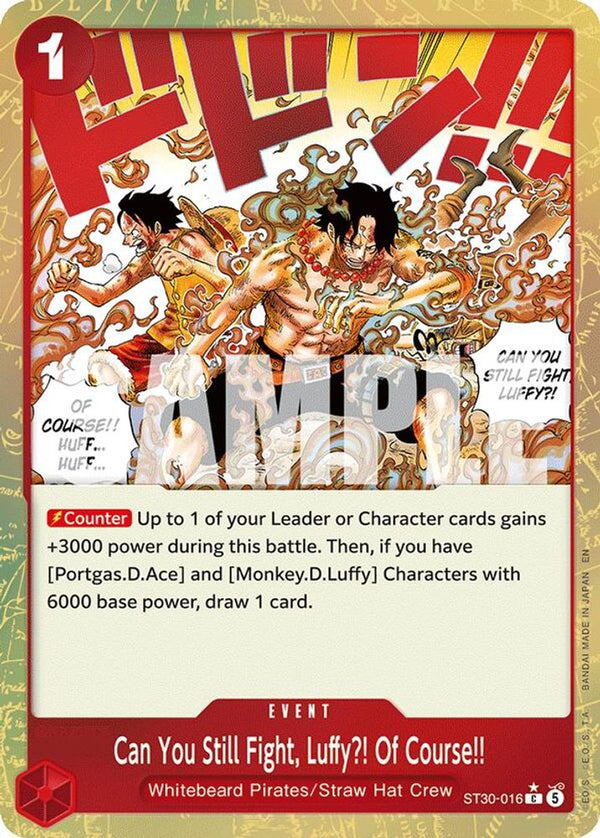 Can You Still Fight, Luffy?! Of Course!! (Parallel) - ST30-016 - Common