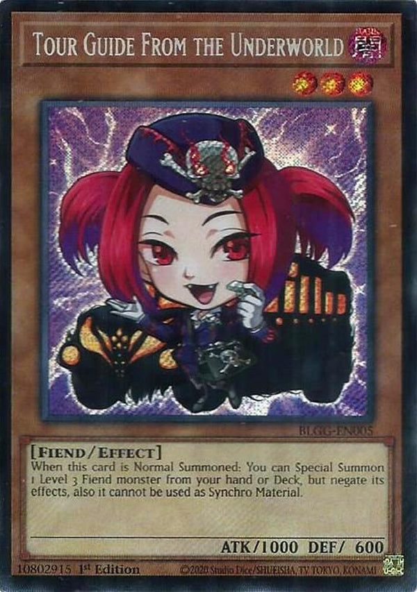 Tour Guide From the Underworld - BLGG-EN005 - Secret Rare - 1st Edition