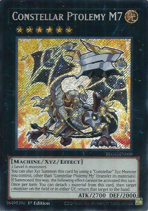 Constellar Ptolemy M7 - BLGG-EN009 - Secret Rare - 1st Edition