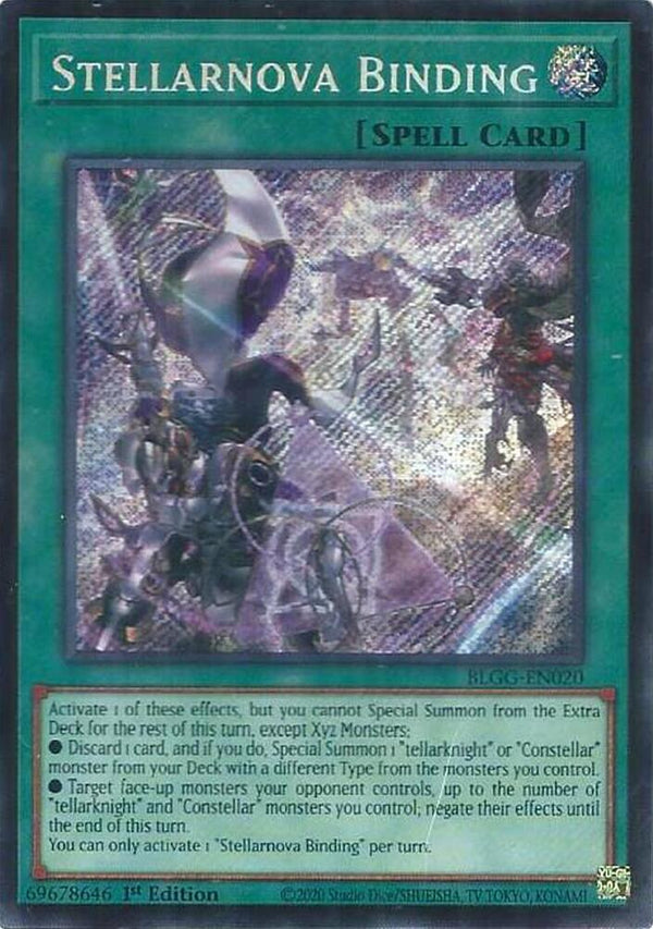 Stellarnova Binding - BLGG-EN020 - Secret Rare - 1st Edition