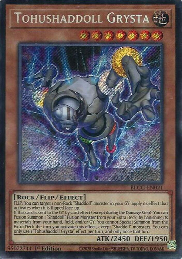 Tohushaddoll Grysta - BLGG-EN021 - Secret Rare - 1st Edition