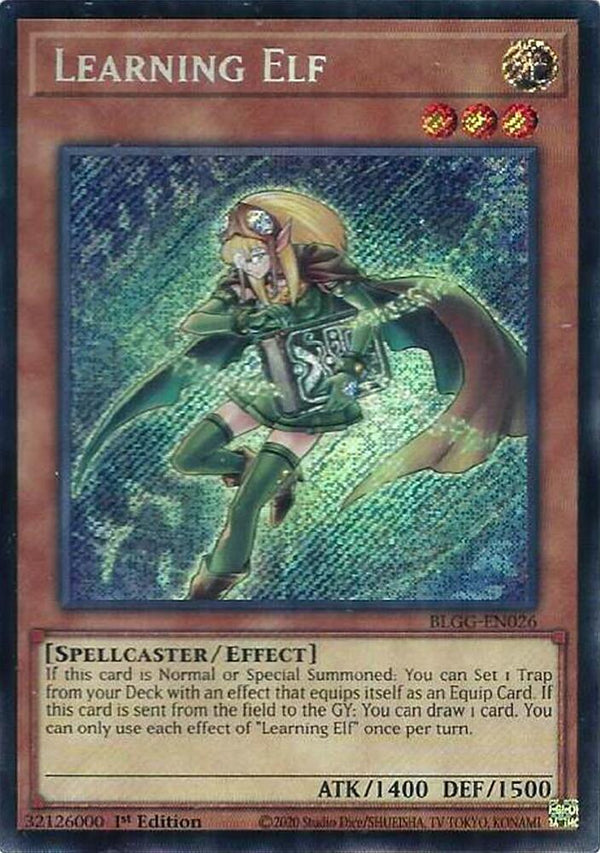 Learning Elf - BLGG-EN026 - Secret Rare - 1st Edition
