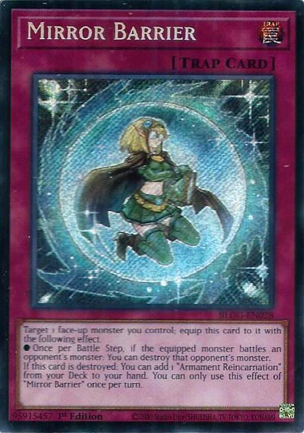 Mirror Barrier - BLGG-EN028 - Secret Rare - 1st Edition