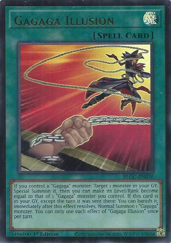 Gagaga Illusion - BLGG-EN036 - Ultra Rare - 1st Edition