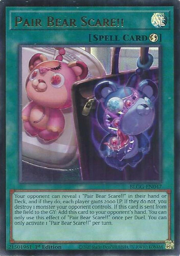 Pair Bear Scare!! - BLGG-EN047 - Ultra Rare - 1st Edition