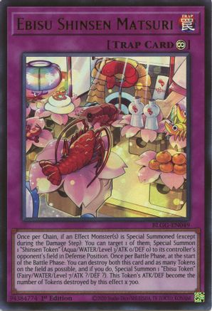 Ebisu Shinsen Matsuri - BLGG-EN049 - Ultra Rare - 1st Edition