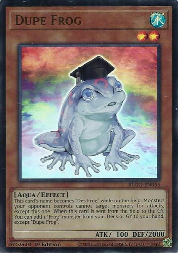 Dupe Frog - BLGG-EN055 - Ultra Rare - 1st Edition