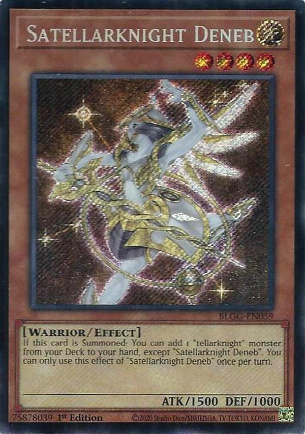 Satellarknight Deneb - BLGG-EN059 - Secret Rare - 1st Edition