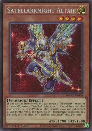 Satellarknight Altair - BLGG-EN060 - Secret Rare - 1st Edition