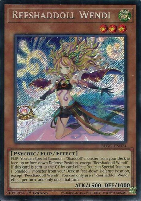 Reeshaddoll Wendi - BLGG-EN074 - Secret Rare - 1st Edition