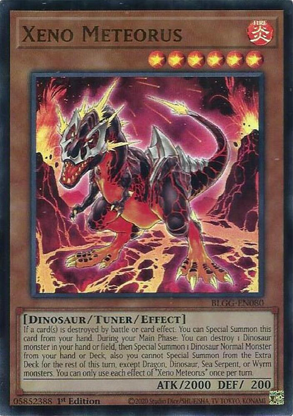 Xeno Meteorus - BLGG-EN080 - Ultra Rare - 1st Edition