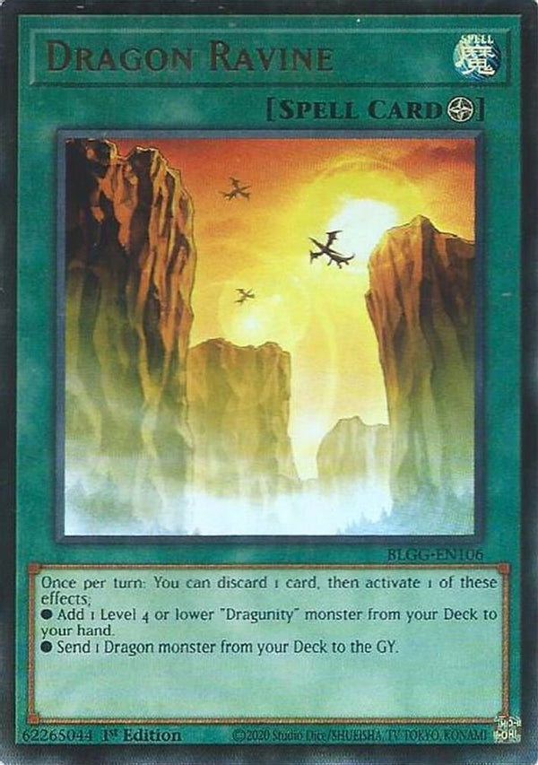 Dragon Ravine - BLGG-EN106 - Ultra Rare - 1st Edition