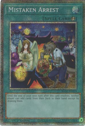 Mistaken Arrest - BLGG-EN114 - Starlight Rare - 1st Edition