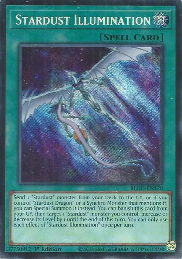 Stardust Illumination - BLGG-EN120 - Secret Rare - 1st Edition