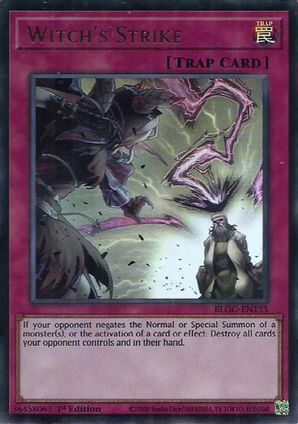 Witch's Strike - BLGG-EN133 - Ultra Rare - 1st Edition