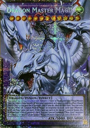 Dragon Master Magia - BLGG-EN137 - Starlight Rare (Overframe) - 1st Edition