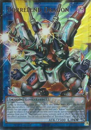 Borrelend Dragon - BLGG-EN142 - Ultra Rare (Overframe) - 1st Edition