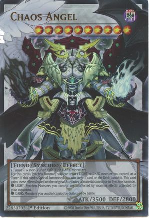 Chaos Angel - BLGG-EN143 - Ultra Rare (Overframe) - 1st Edition