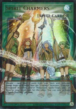 Spirit Charmers - BLGG-EN145 - Ultra Rare (Overframe) - 1st Edition