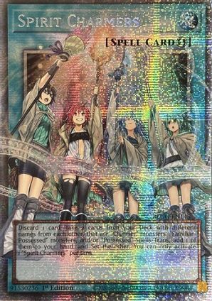 Spirit Charmers - BLGG-EN145 - Starlight Rare (Overframe) - 1st Edition