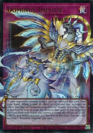 Dominus Impulse - BLGG-EN146 - Ultra Rare (Overframe) - 1st Edition