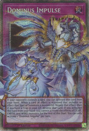 Dominus Impulse - BLGG-EN146 - Starlight Rare (Overframe) - 1st Edition