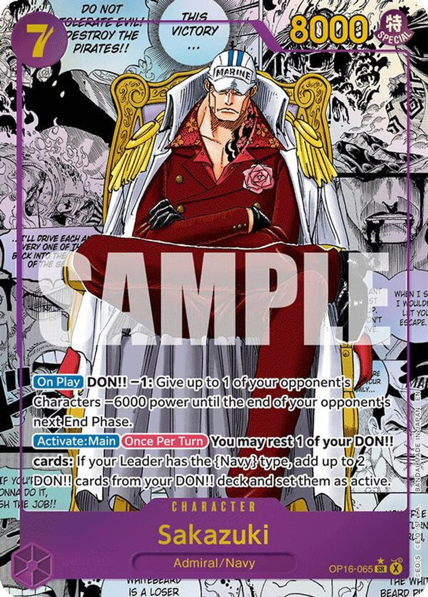 Sakazuki (Manga) - OP16-065 - Super Rare