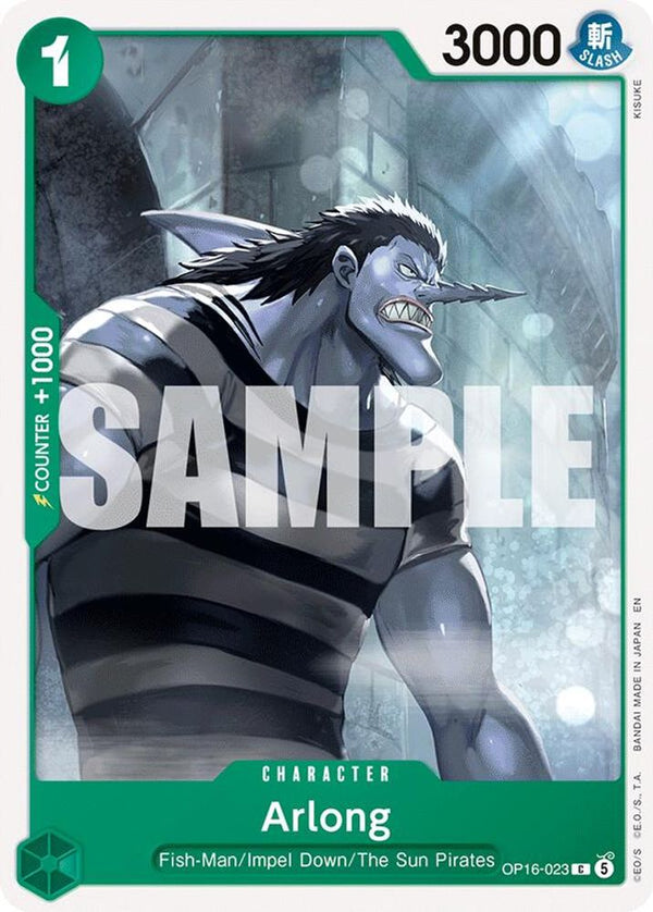 Arlong - OP16-023 - Common (Pre-Order)