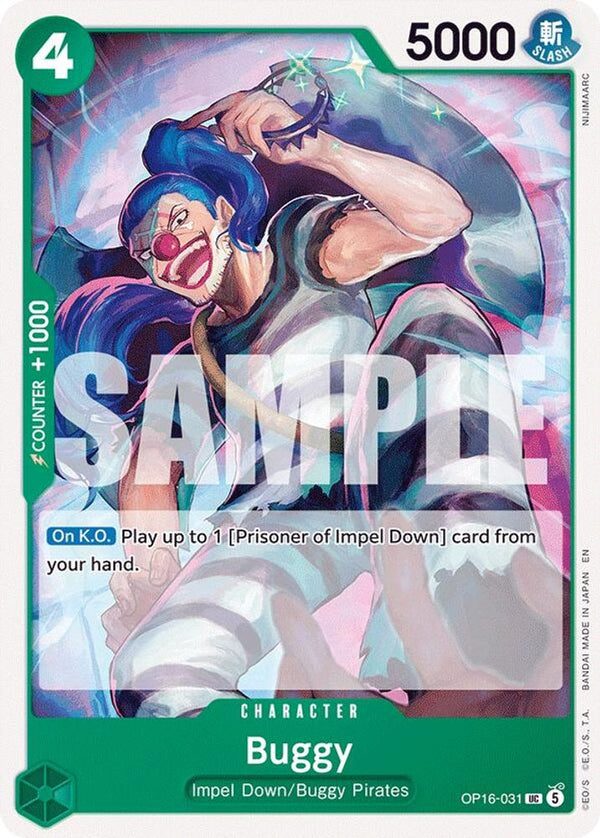 Buggy (031) - OP16-031 - Uncommon (Pre-Order)