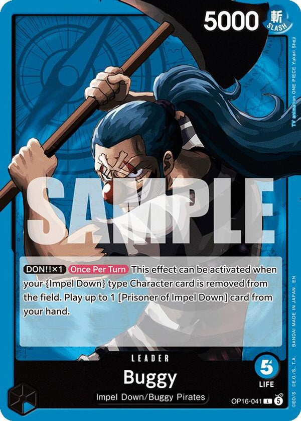 Buggy (041) - OP16-041 - Leader (Pre-Order)