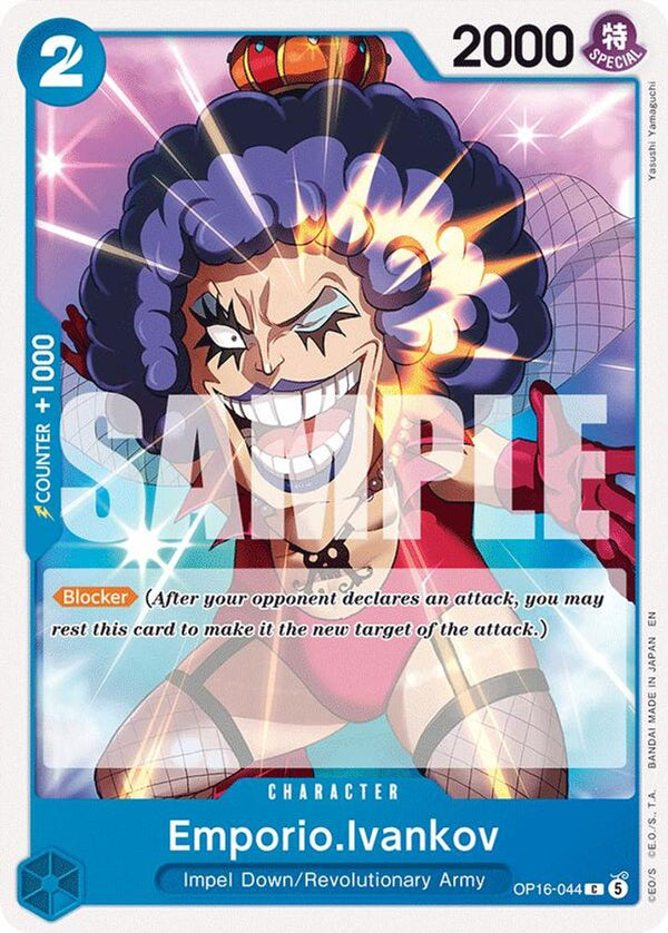 Emporio.Ivankov (044) - OP16-044 - Common (Pre-Order)