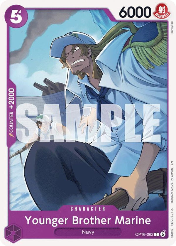 Younger Brother Marine - OP16-062 - Common (Pre-Order)