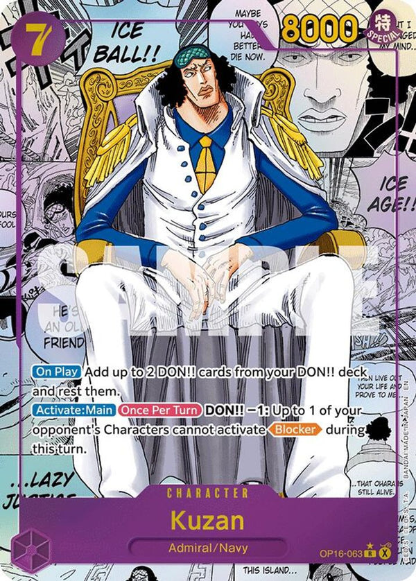 Kuzan (Manga) - OP16-063 - Rare