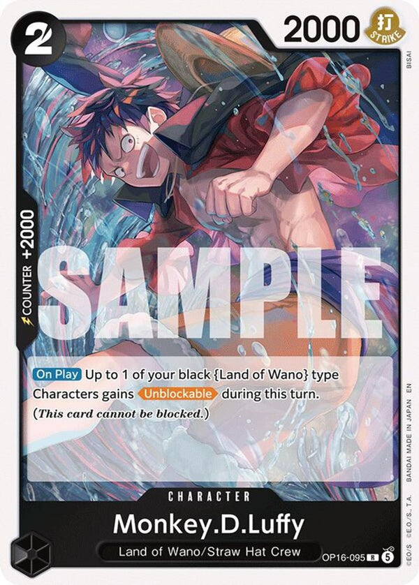Monkey.D.Luffy (095) - OP16-095 - Rare (Pre-Order)