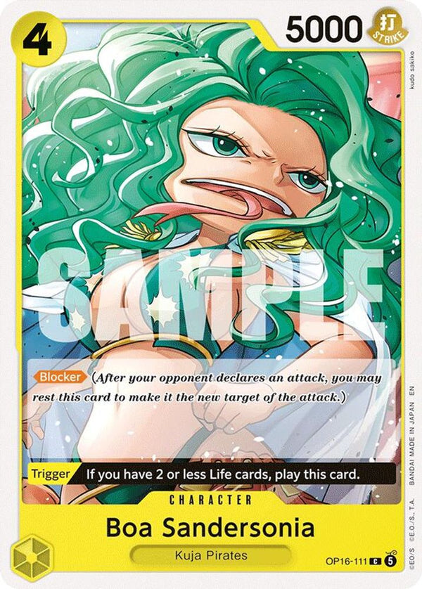 Boa Sandersonia - OP16-111 - Common (Pre-Order)