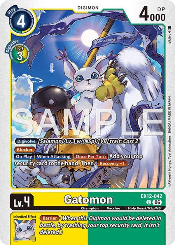 Gatomon - EX12-042 - Common