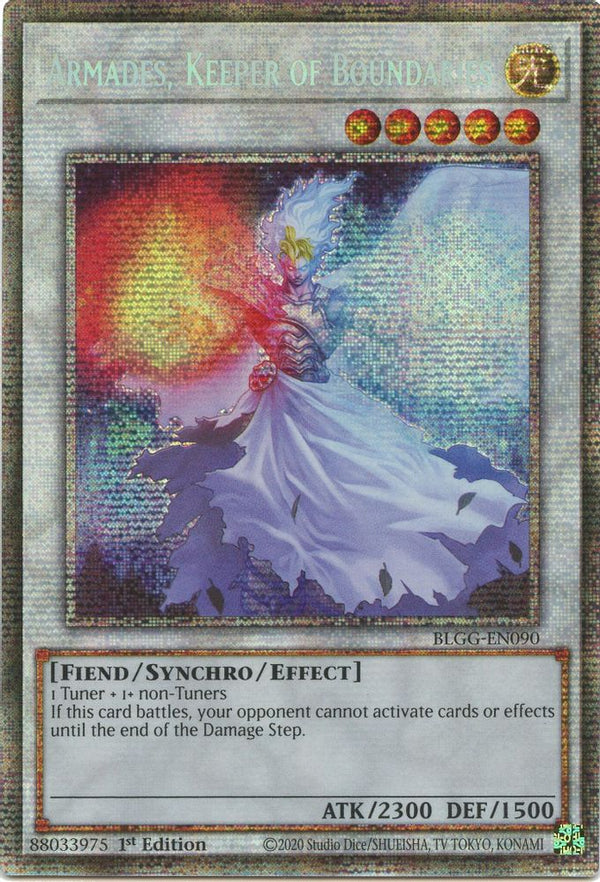 Armades, Keeper of Boundaries - BLGG-EN090 - Starlight Rare - 1st Edition