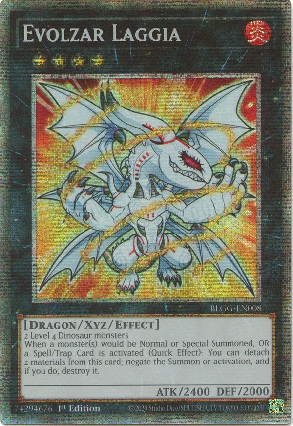 Evolzar Laggia - BLGG-EN008 - Starlight Rare - 1st Edition