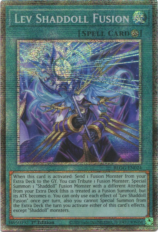Lev Shaddoll Fusion - BLGG-EN024 - Starlight Rare - 1st Edition