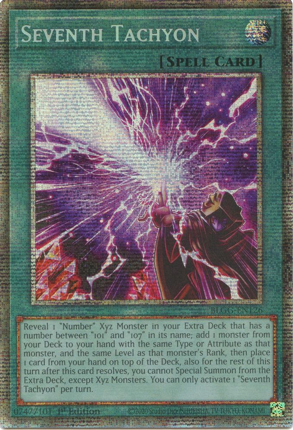 Seventh Tachyon - BLGG-EN126 - Starlight Rare - 1st Edition