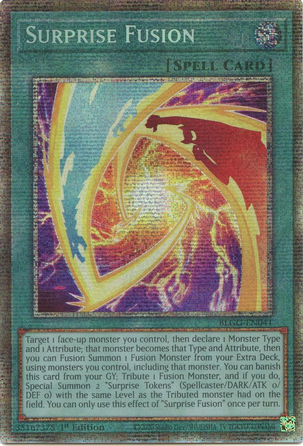 Surprise Fusion - BLGG-EN041 - Starlight Rare - 1st Edition