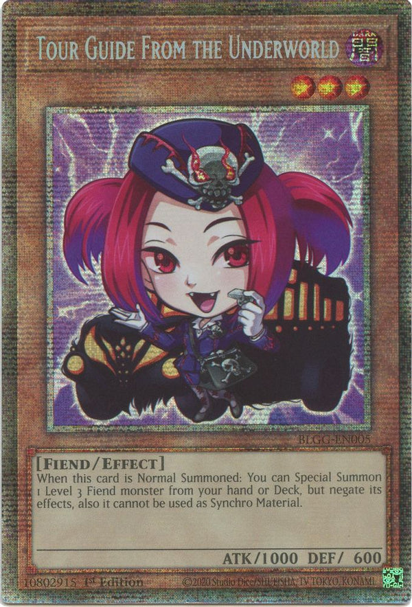 Tour Guide From the Underworld - BLGG-EN005 - Starlight Rare - 1st Edition