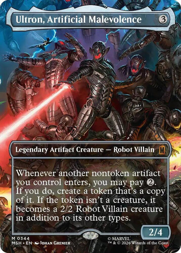Ultron, Artificial Malevolence - Borderless Scene (MSH)