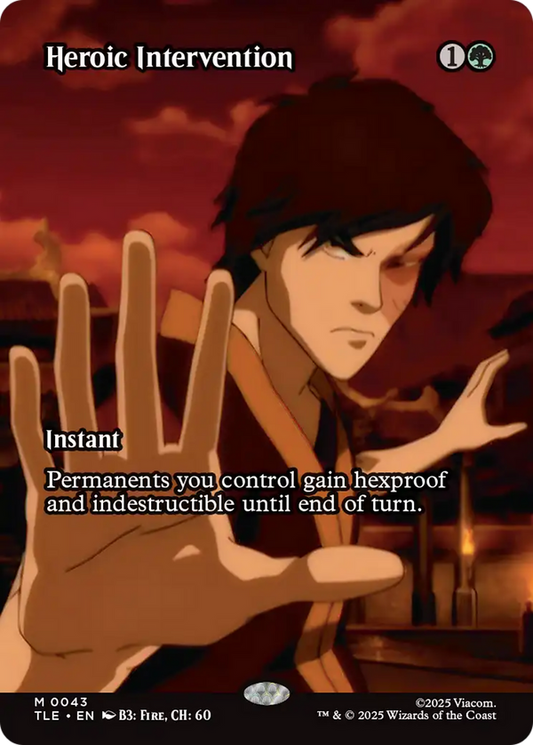 Heroic Intervention - Borderless Source Material (TLE)