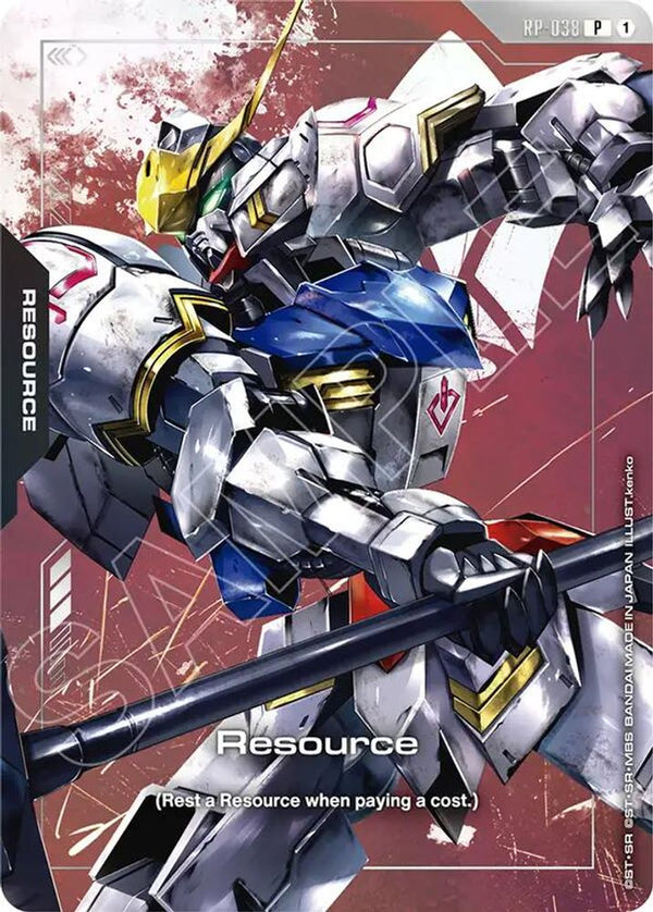 Resource (RP-038) (Premium Accessory Set - Mobile Suit Gundam: Iron-Blooded Orphans) - RP-038 - Promo