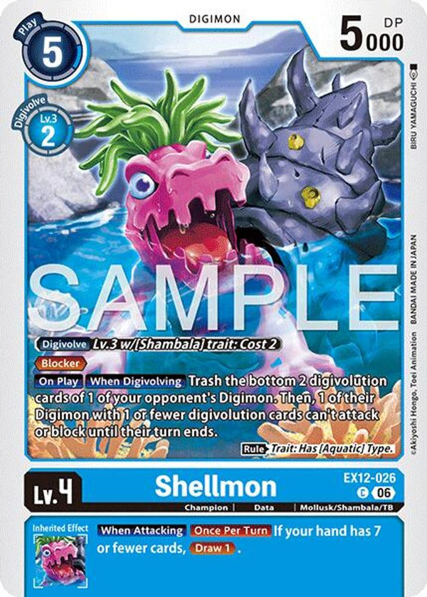 Shellmon - EX12-026 - Common