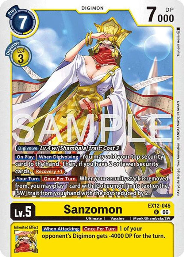 Sanzomon - EX12-045 - Rare