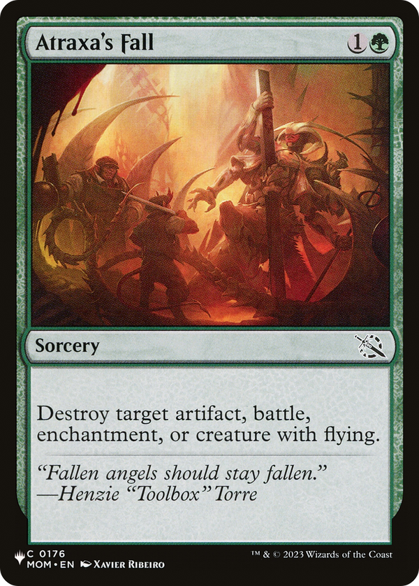 Atraxa's Fall - MOM Reprint (PLST)
