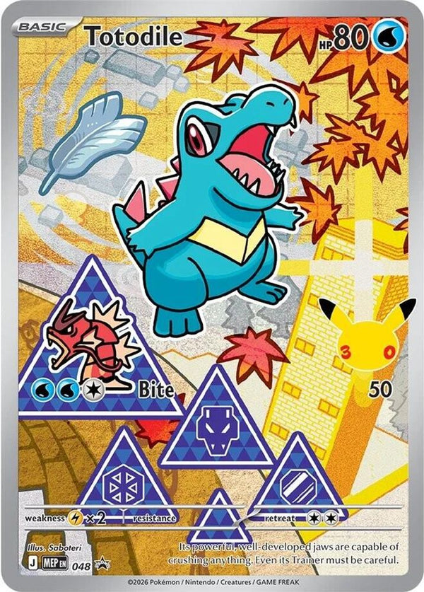 Totodile - MEP048 - Promo